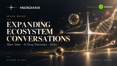 MeridianX Broadens Its Ecosystem Dialogue at JoinCare’s DeSci Space